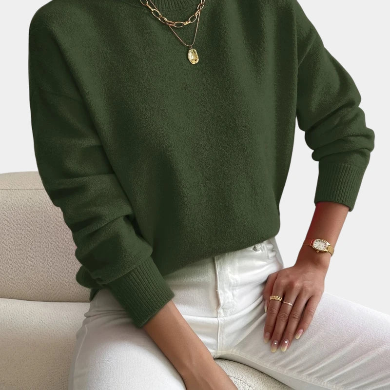 Gleame.-Truien & Vesten-Gleame trui - elegante pullover met lange mouwen en warm