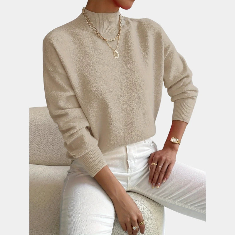 Gleame.-Truien & Vesten-Gleame trui - elegante pullover met lange mouwen en warm
