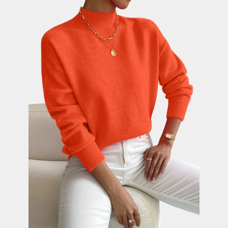 Gleame.-Truien & Vesten-Gleame trui - elegante pullover met lange mouwen en warm