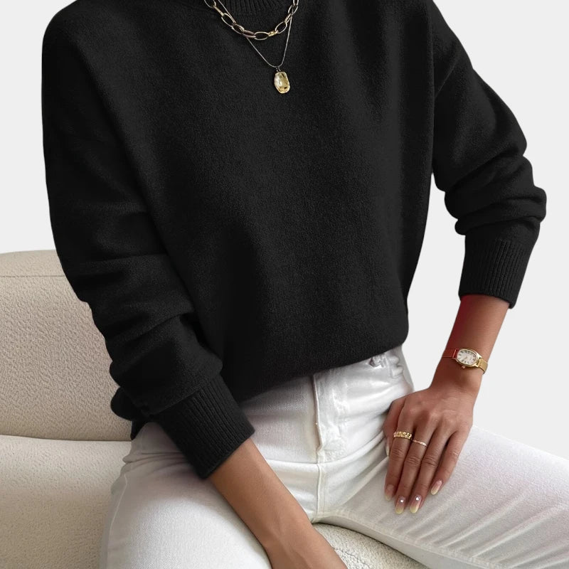 Gleame.-Truien & Vesten-Gleame trui - elegante pullover met lange mouwen en warm