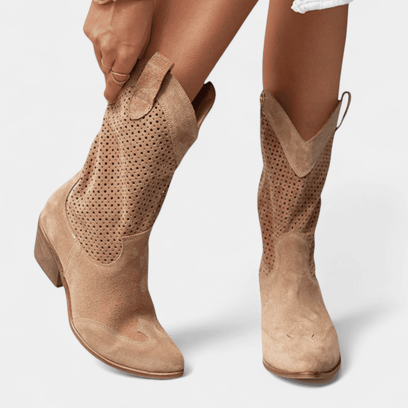 Gleame.-Women Boots Spring-Gleame laarzen - orthopedische cowboystijl laarzen met comfortabele pasvorm