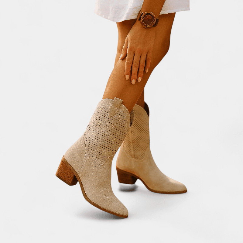 Gleame.-Women Boots Spring-Gleame laarzen - orthopedische cowboystijl laarzen met comfortabele pasvorm