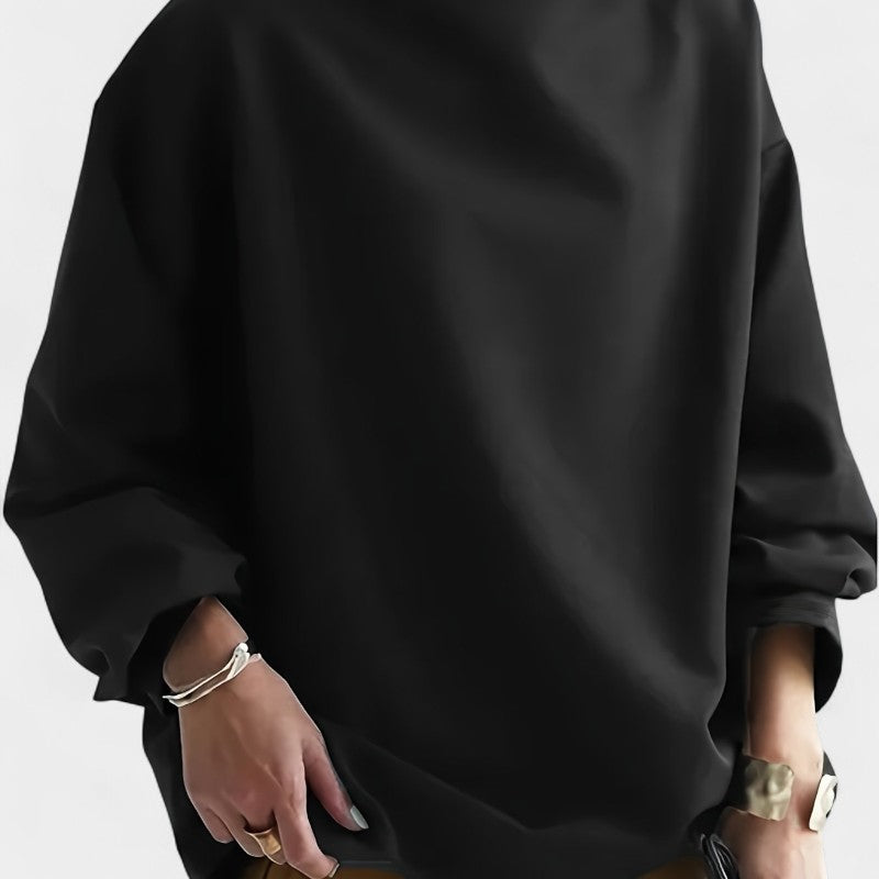 Gleame.-Women Shirt-Gleame Shirt - Elegante lange mouwen knoopshirt met ronde hals