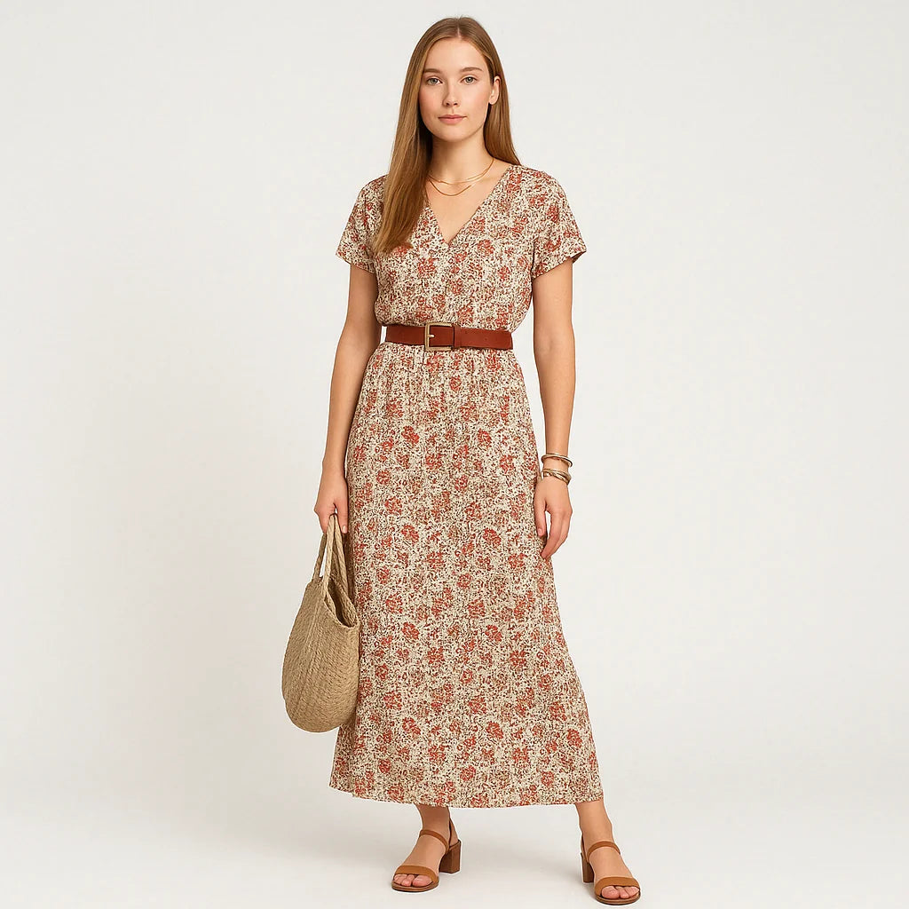 Gleame Women Summer Dress Gleame Jurk Stijlvol