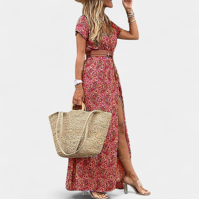 Gleame Women Summer Dress Gleame Jurk Stijlvol