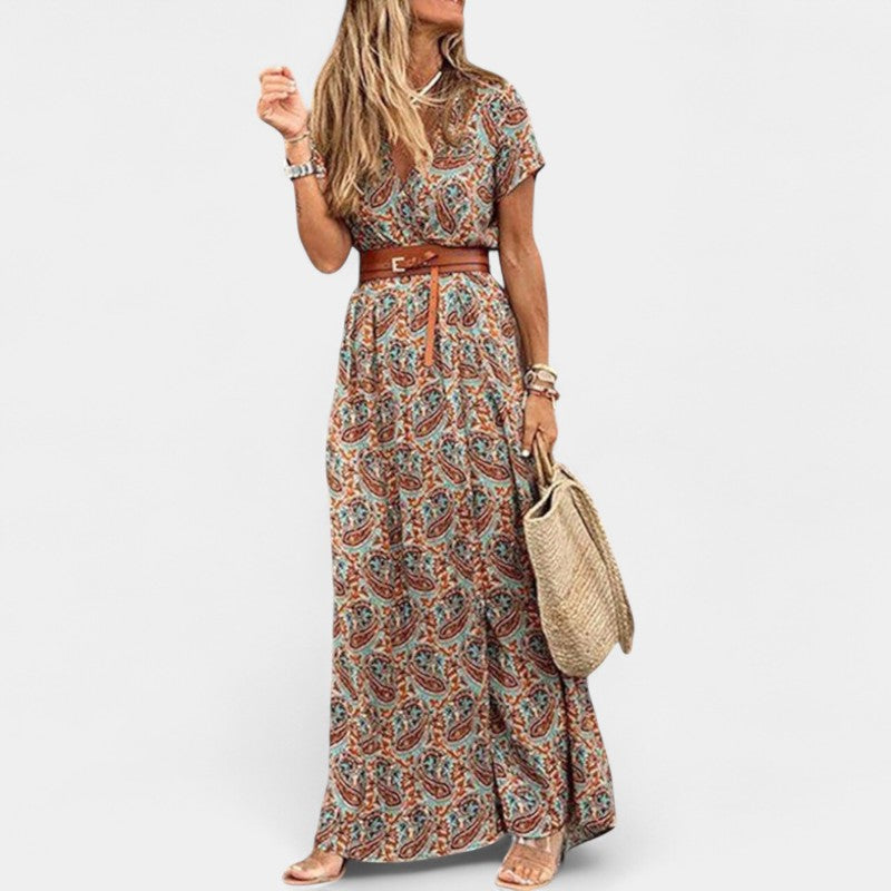 Gleame Women Summer Dress Gleame Jurk Stijlvol