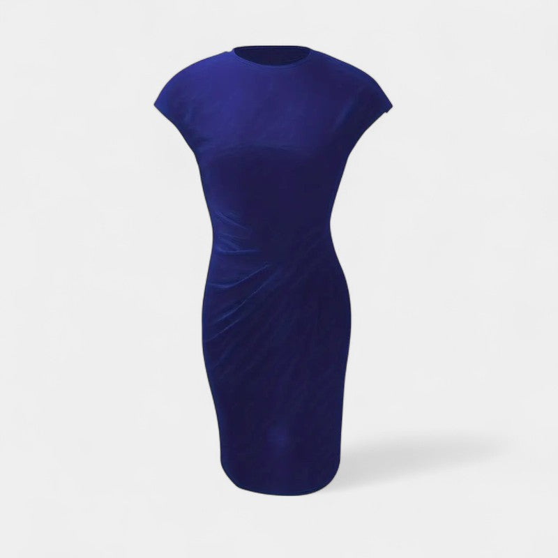 Gleame Jurk – Midi dress zomerjurk met korte mouwen