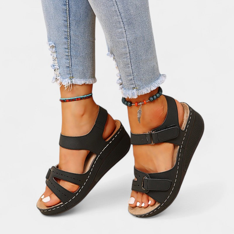 Gleame Sandalen - Comfortabele sandalen met lage hak