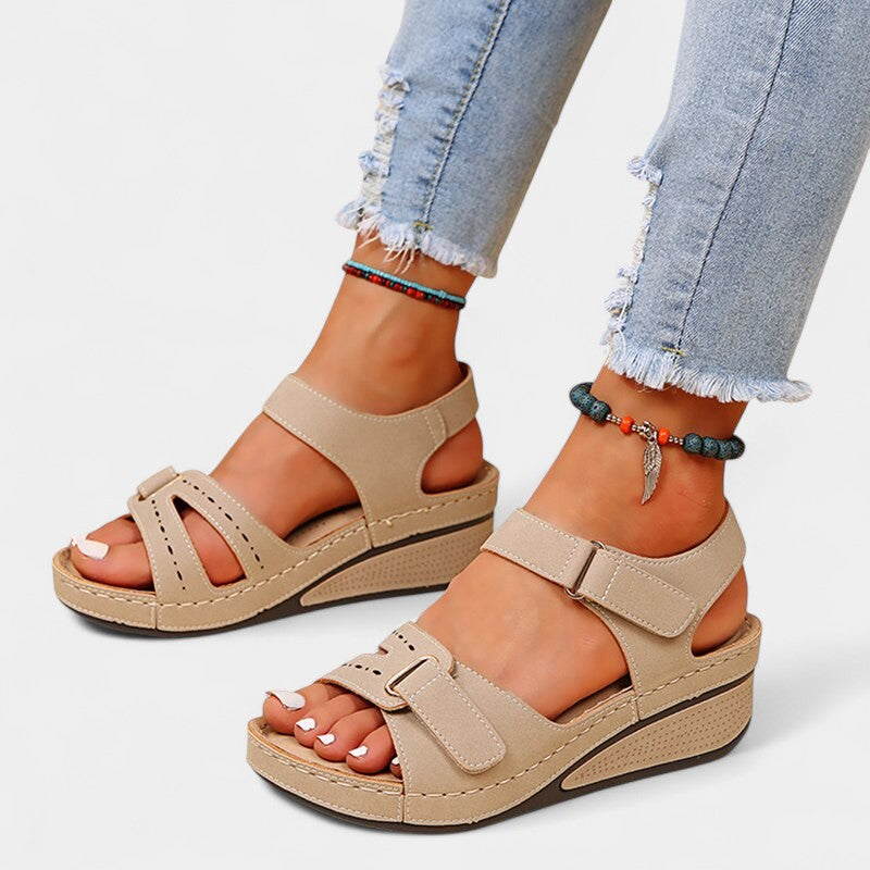 Gleame Sandalen - Comfortabele sandalen met lage hak voor dames