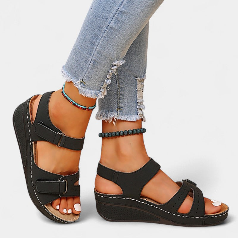 Gleame Sandalen - Comfortabele sandalen met lage hak voor dames