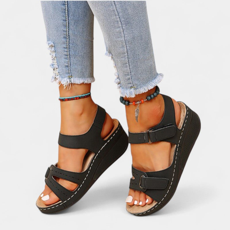 Gleame Sandalen - Comfortabele sandalen met lage hak voor dames