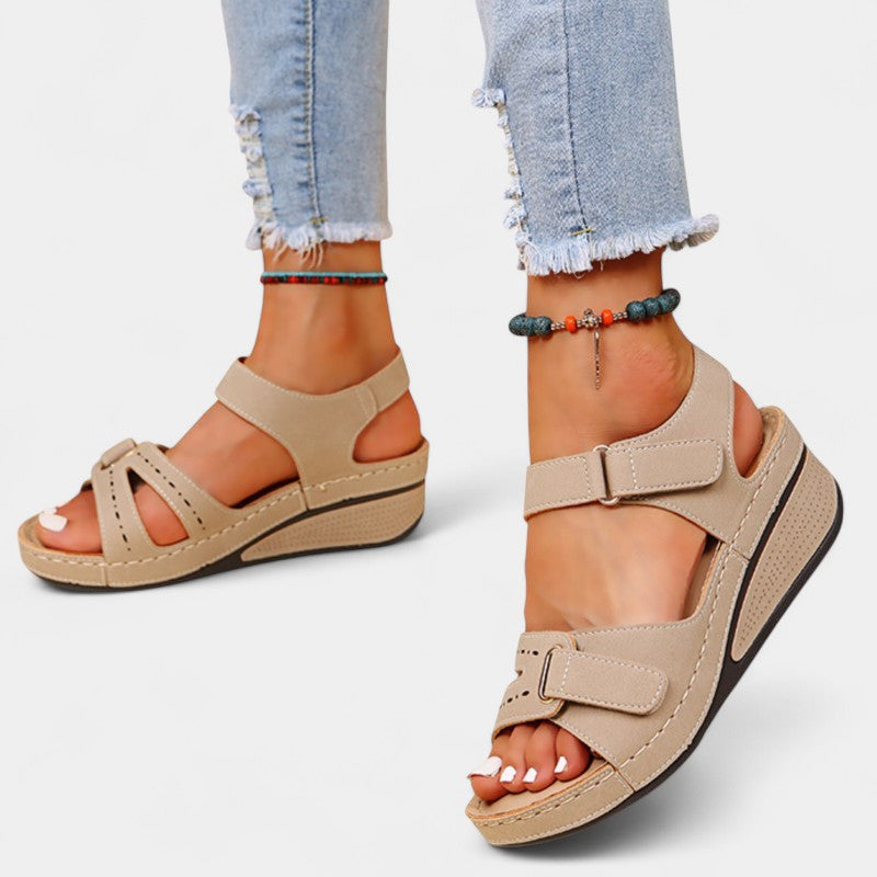 Gleame Sandalen - Comfortabele sandalen met lage hak voor dames