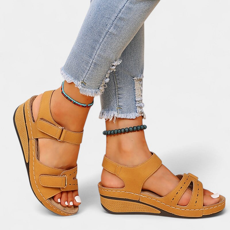 Gleame Sandalen - Comfortabele sandalen met lage hak voor dames