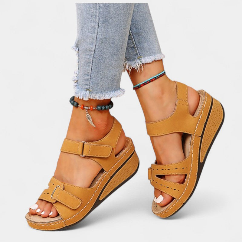 Gleame Sandalen - Comfortabele sandalen met lage hak voor dames
