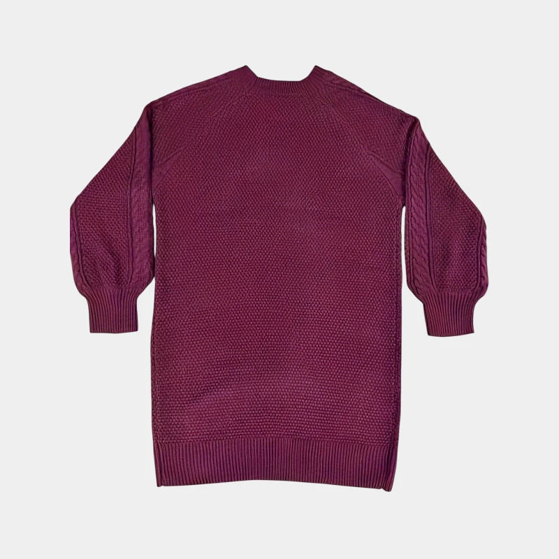 Gleame.-Truien & Vesten-Gleame Trui - Casual losse trui met lange mouwen en ronde hals