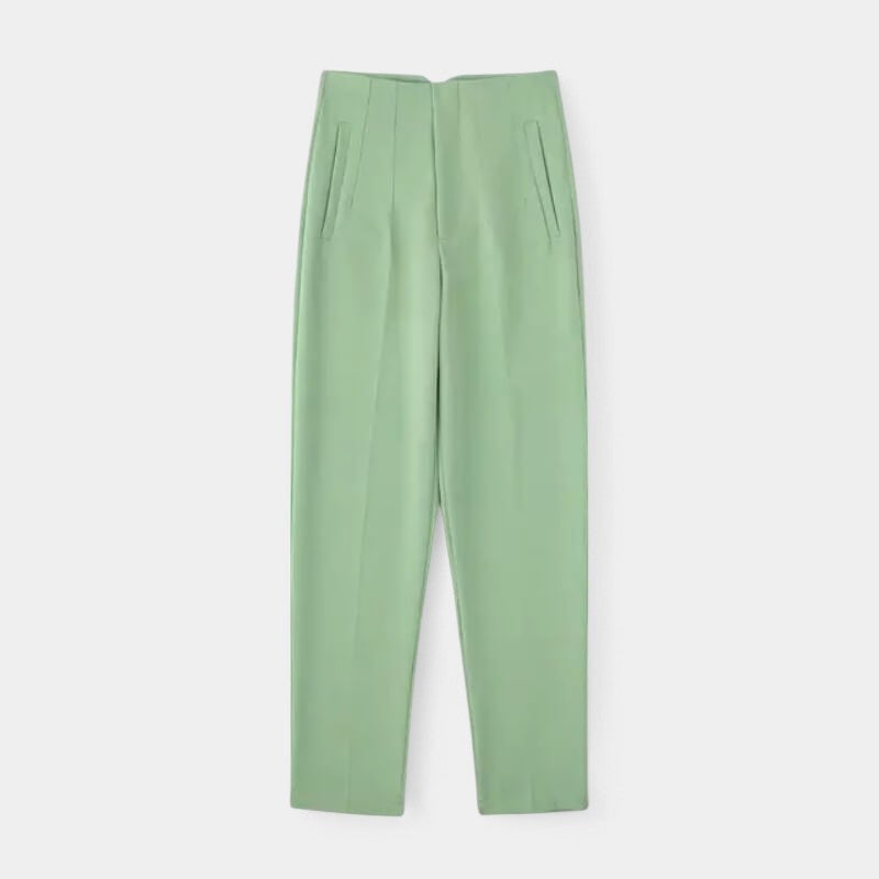 Gleame Broek Elegante rechte lange broek voor vrouwen
