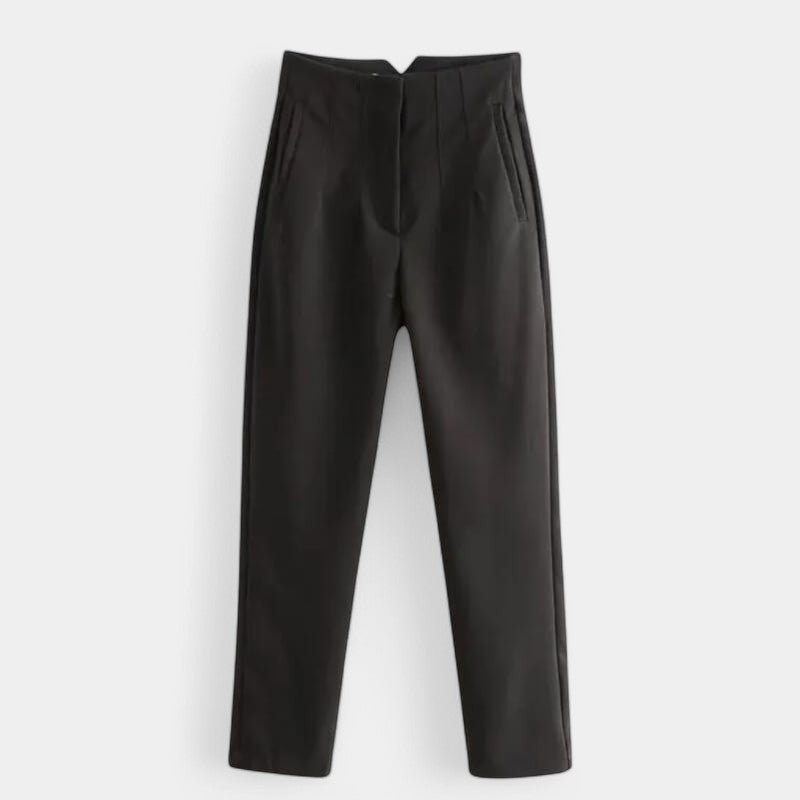 Gleame Broek Elegante rechte lange broek voor vrouwen