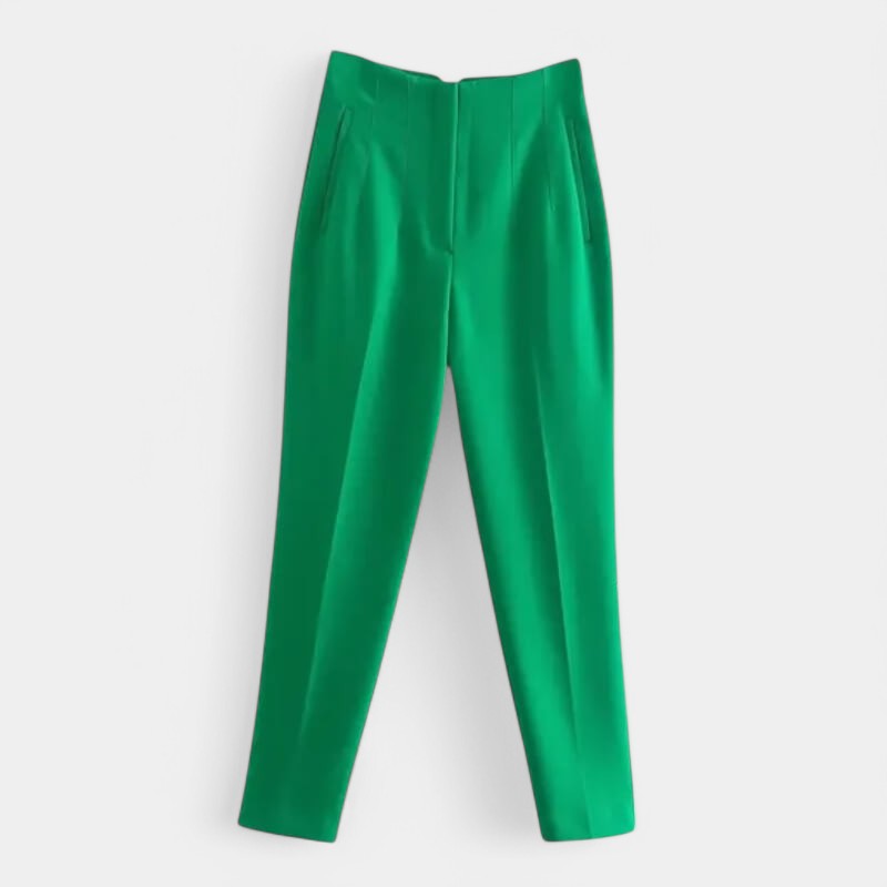 Gleame Broek Elegante rechte lange broek voor vrouwen