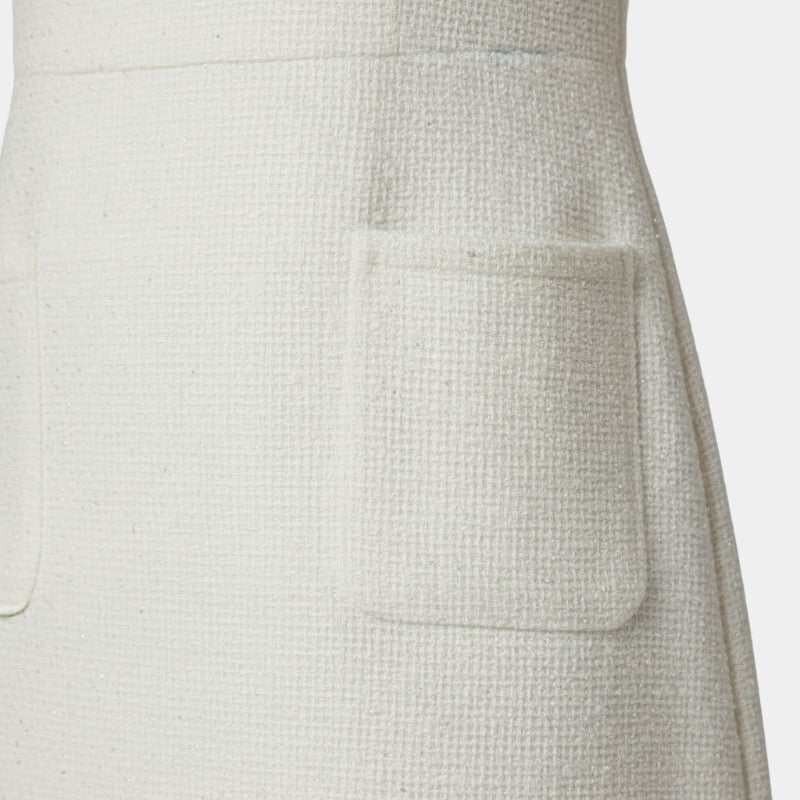 Gleame | Dames A-Lijn Mini Jurk Mouwloos Met Zakken