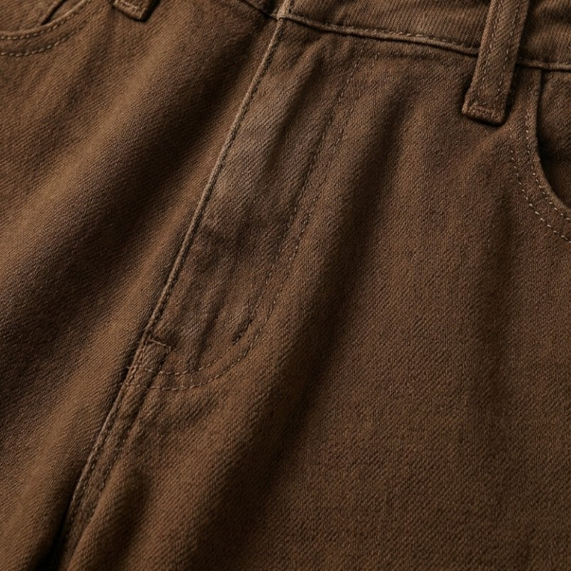 Gleame | Dames Flared Broek Smalle Pasvorm Tijdloos