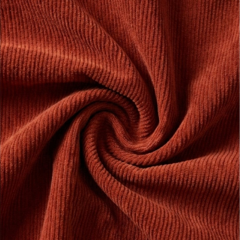 Gleame | Dames Wijde Broek Hoge Taille Geribde Structuur Elegant