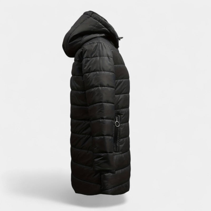 Gleame Winterjas voor dames - Elegante gewatteerde damesjas met ritssluiting