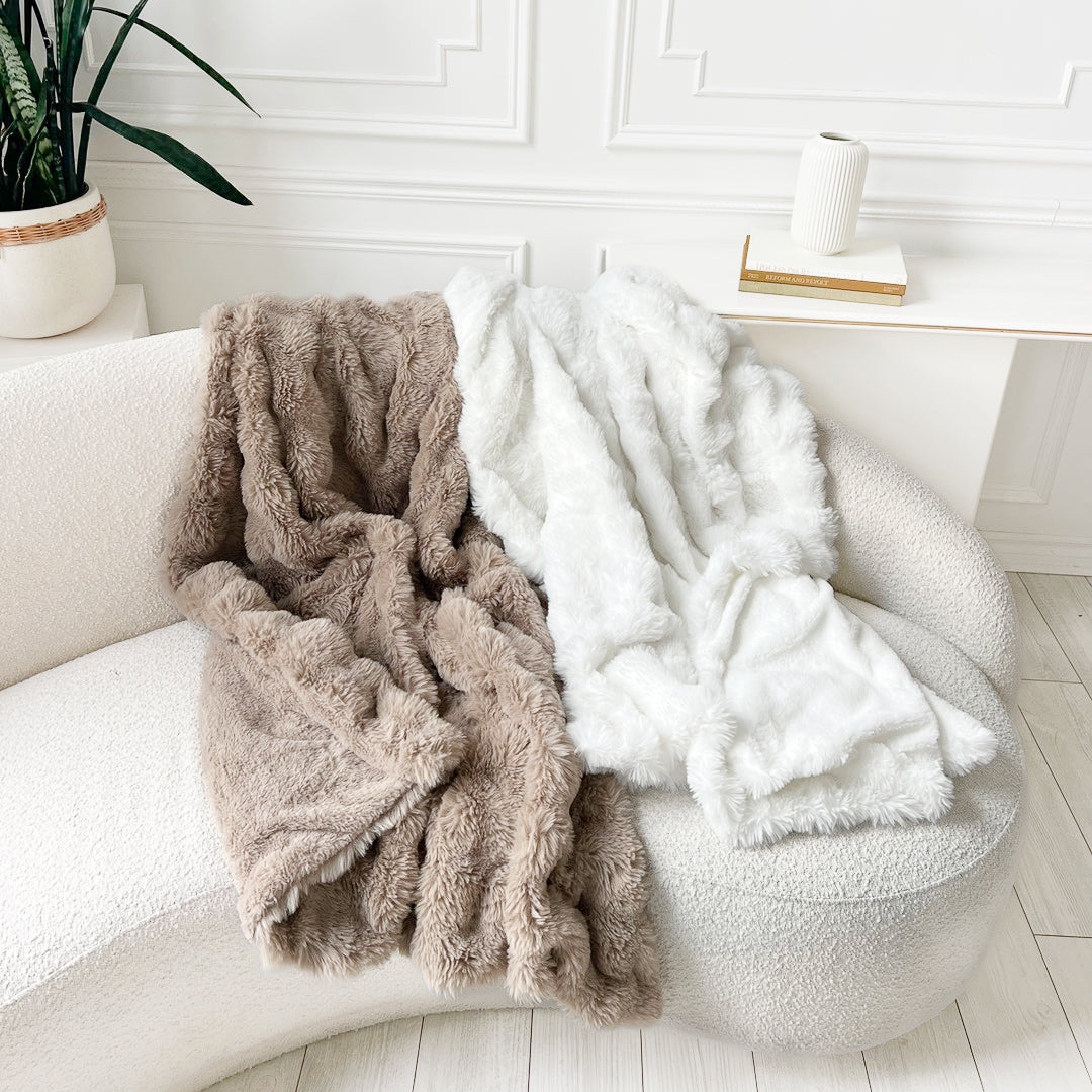 Gleame.-Blanket-Gleame Deken - Super zachte fleecedeken met pluizige textuur voor extra comfort