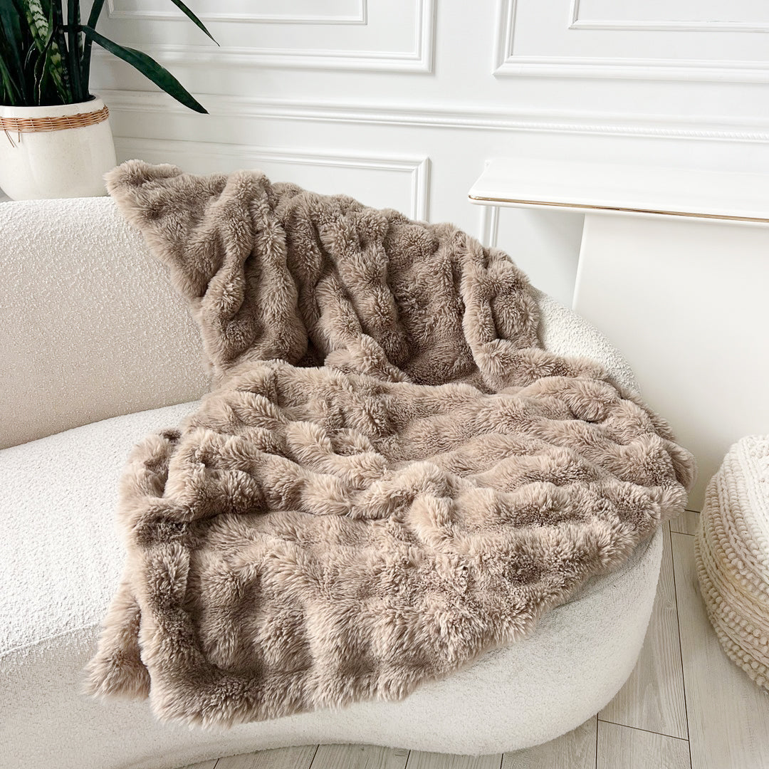 Gleame.-Blanket-Gleame Deken - Super zachte fleecedeken met pluizige textuur voor extra comfort