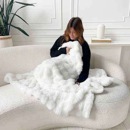 Gleame.-Blanket-Gleame Deken - Super zachte fleecedeken met pluizige textuur voor extra comfort