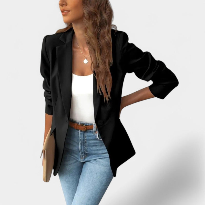 Gleame.-Blazers &amp; Blouses-Gleame Blazer - Casual blazer voor dames met een stijlvolle look