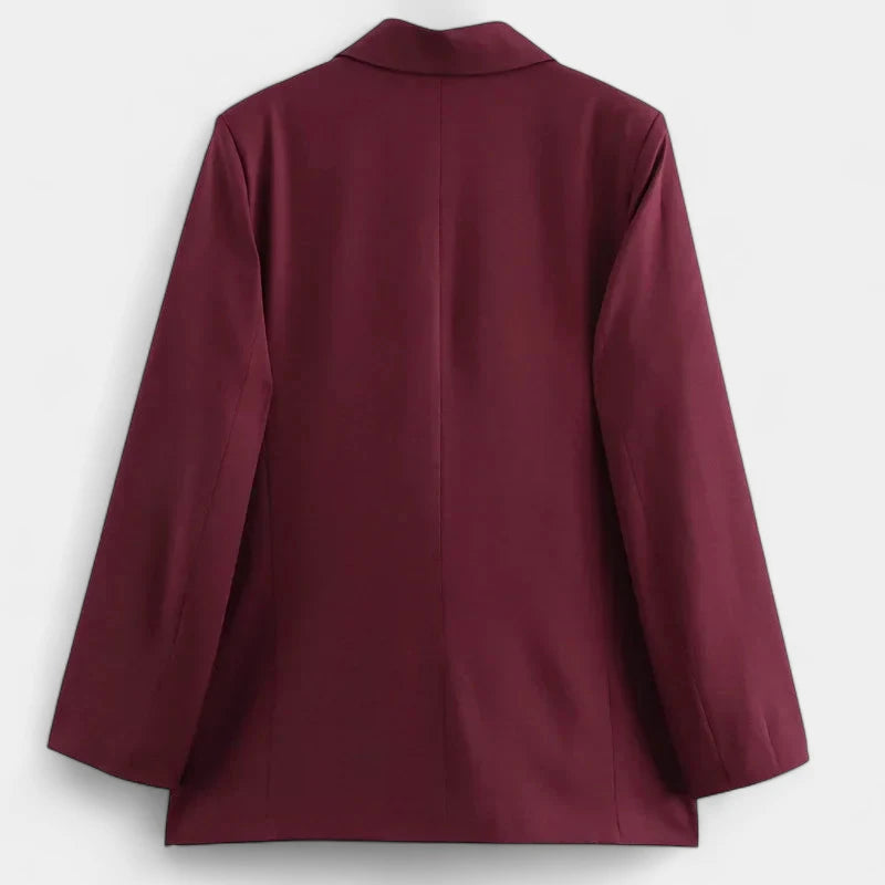 Gleame.-Blazers &amp; Blouses-Gleame Blazer - Elegante dubbele breasted blazer voor dames