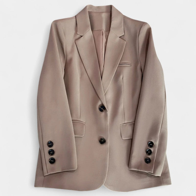  Gleame.-Blazers &amp; Blouses-Gleame Blazer - Nette dames blazer met knopen