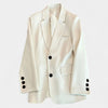  Gleame.-Blazers & Blouses-Gleame Blazer - Nette dames blazer met knopen