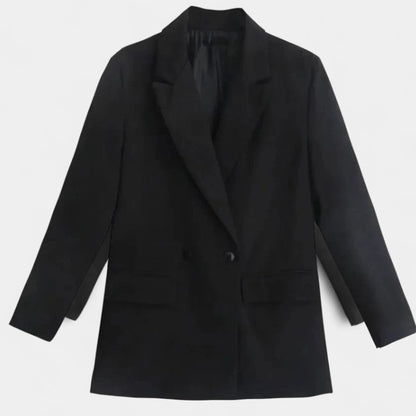 Gleame.-Blazers &amp; Blouses-Gleame Blazer - Vintage dubbele knoop blazer met zakken