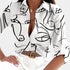 Gleame.-Blazers & Blouses-Gleame Shirt - Dames shirt met lange mouwen en print