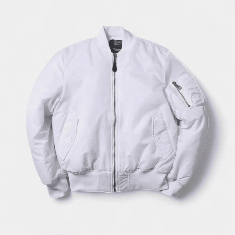 Gleame.-Bomberjack-Gleame Bomberjack - Klassiek bomberjack met rits en zakdetails