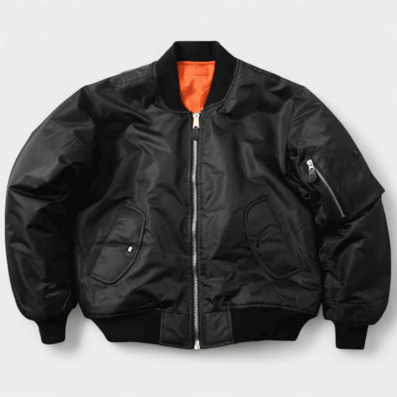 Gleame.-Bomberjack-Gleame Bomberjack - Klassiek bomberjack met rits en zakdetails