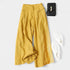  Gleame.-Broeken-Gleame Broek - Comfortabele casual katoen linnen losse broek
