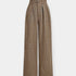 Gleame.-Broeken-Gleame Broek - Elegante wijde leg high-waisted casual broek