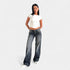 Gleame.-Broeken-Gleame Jeans - Women High Waist Hottie Slim Jeans Pant