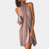 Gleame.-Dress-Gleame jurk - elegante halterjurk met klassieke stijl voor dames