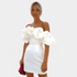 Gleame.-Fashion Women Dress Summer-Gleame jurk - gerimpelde off-shoulder jurk met speels ontwerp