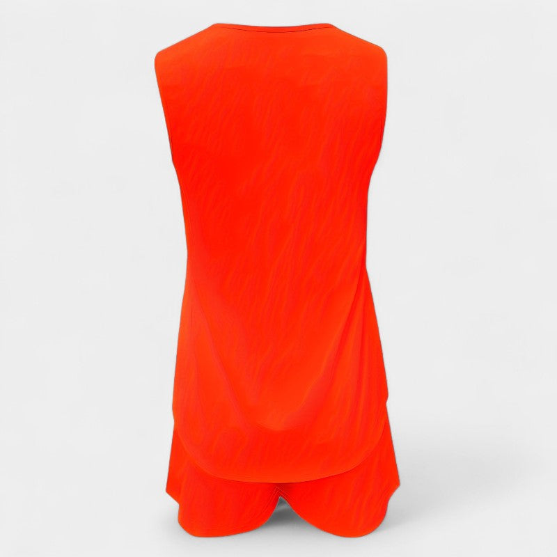 Gleame.-Gleame 2-delig set - V-hals mouwloos vest & shorts