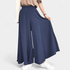 Gleame.-Gleame Broek - Plus size wijde pijpen met hoge elastische taille, relaxte pasvorm