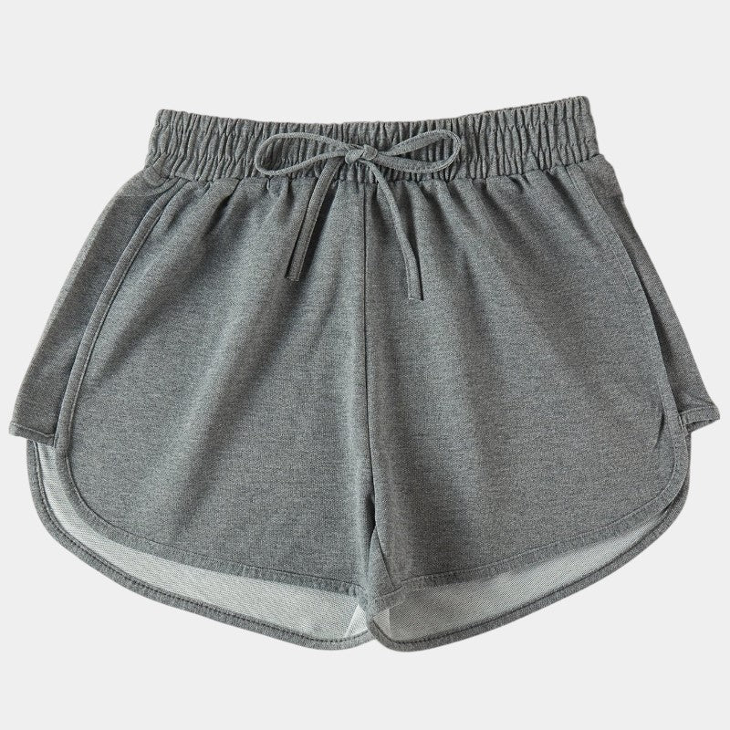 Gleame.-Gleame Short - Dames losse jogger met elastische taille en faux koord