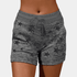 Gleame.-Gleame Short - Dames plus size high-waisted yoga short met ceintuur en zakken