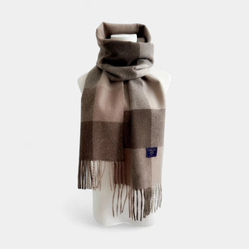 Gleame.-Gleame Sjaal - Warme en veelzijdige sjaal met tartanpatroon