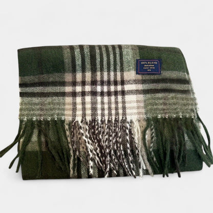 Gleame.-Gleame Sjaal - Warme en veelzijdige sjaal met tartanpatroon