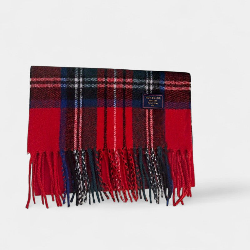 Gleame.-Gleame Sjaal - Warme en veelzijdige sjaal met tartanpatroon
