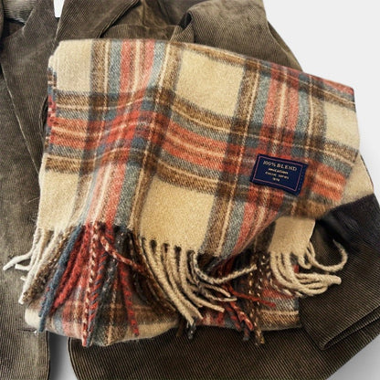 Gleame.-Gleame Sjaal - Warme en veelzijdige sjaal met tartanpatroon